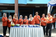 Gelar Memasak Menu Sehat Bersama Ibu Endang FX. Hadi Rudyatmo Dalam Rangka Menyambut HUT Ke-21 Dharma Wanita Persatuan Perumda Air Minum Kota Surakarta